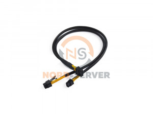 Кабель 10pin-to-2x8pin для подключения графических карт к Gen8 Gen9 серверам (40 см)